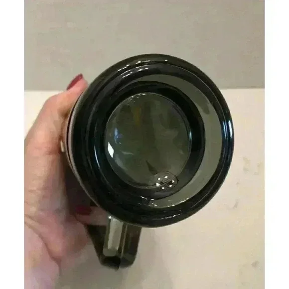 VTG Buffalo Bill Museum Lookout Colorado Beer Smokey Glass Mug Rare Collectible - Picture 3 of 9